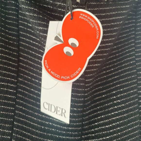 Cider Tweed U-Neckline Solid Mini Dress - Picture 2 of 4